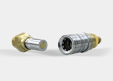Temperature control cbi flat face coupling tim