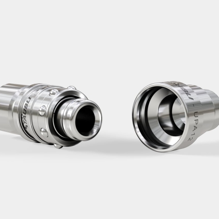 Quick coupling upa upb full flow tim