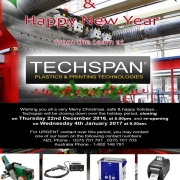 Christmas shutdown flyer