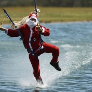 Skydiving santa small